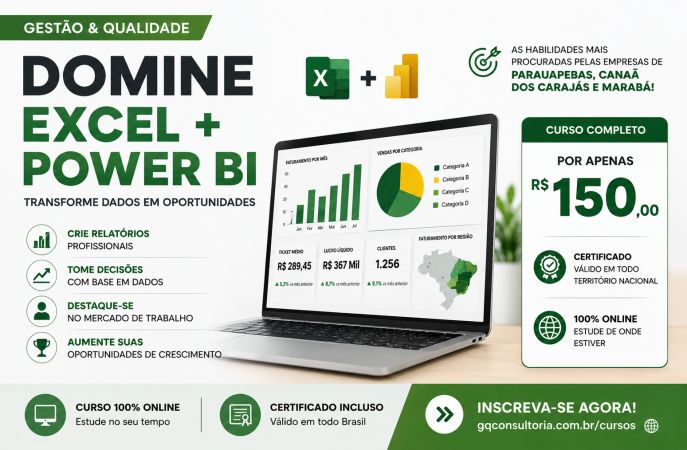 Excel + Power BI: Do Básico ao Profissional